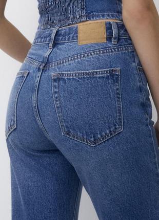 Базовые джинсы мом pull & bear petite