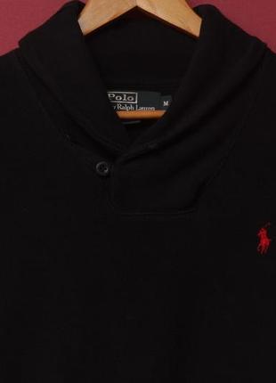 Polo ralph lauren рр m shawl collar толстовка из длинноволоконного хлопка5 фото