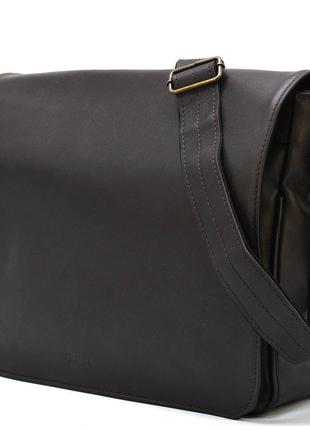 Удобная стильная мужская сумка мессенджер tarwa gc-1047-3md коричневая