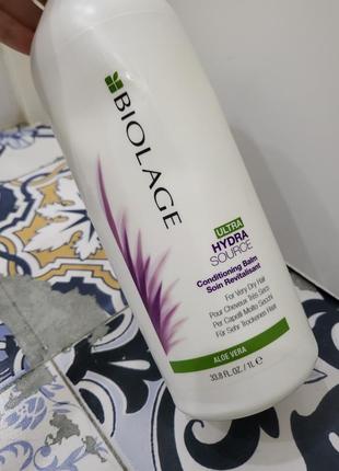 Зволожуючий кондиціонер для волосся, маска biolage ultra hydrasource conditioner 
matrix2 фото