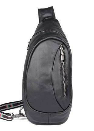 Удобная стильная мужская сумка уникального дизайна jd4022a из натуральной кожи1 фото