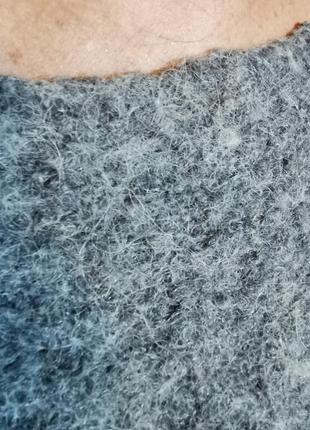 Шерстяной джемпер mads norgaard с альпакой шерстью воротник лодочка свитер3 фото