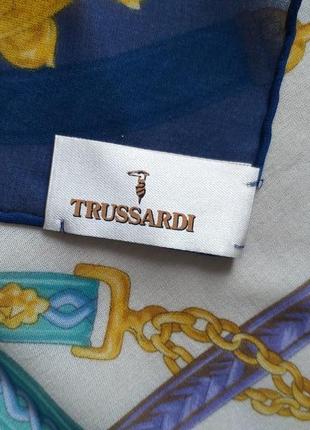 Trussardi нежный шейный платок4 фото