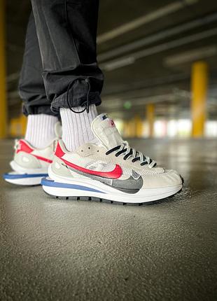 Чоловічі кросівки nike sacai vaporwaffle sport fuchsia game royal