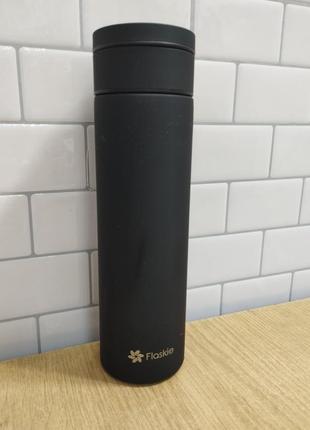 Б/в багаторазова пляшка для води flaskie smart flask
