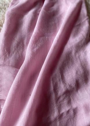 Другой розовый огромный шарф