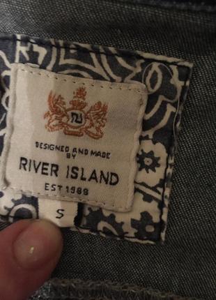 Джинсовая рубашка river island 2