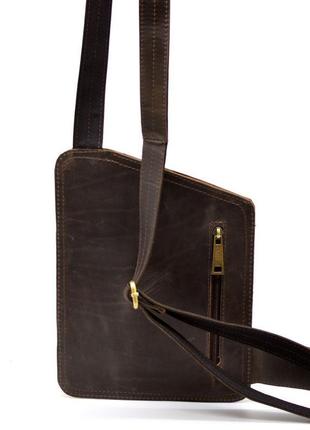 Модный и стильный кожаный рюкзак слинг на одно плечо, кобура tarwa rcv-232-3md4 фото