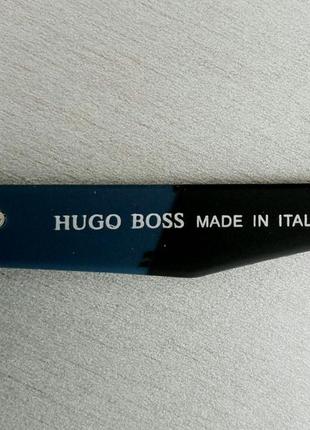 Hugo boss очки мужские солнцезащитные черные с синим поляризированые5 фото