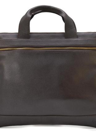 Стильная модная сумка папка для документов а4 кожа tarwa gc-7100-4lx коричневая1 фото