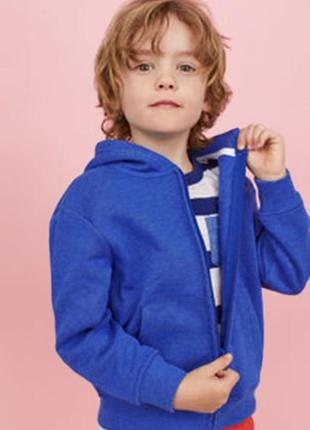 Оригинальная толстовка с капюшоном от бренда h&m разм. 98-104(2-4лет)