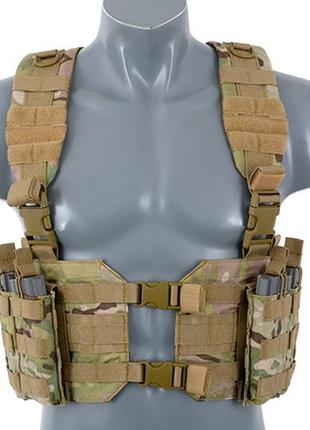 Розвантажувальний жилет 8fields chest harness split front multicam