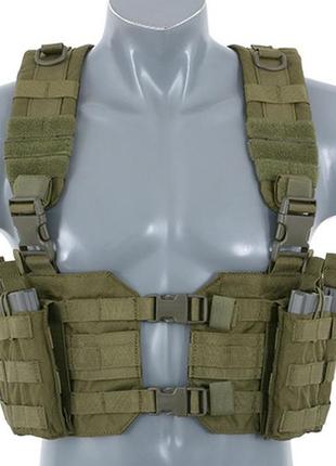 Розвантажувальний жилет 8fields chest harness split front olive