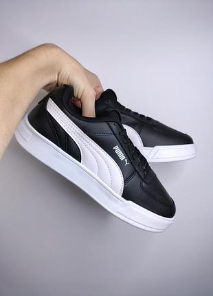 Кросівки puma black-white