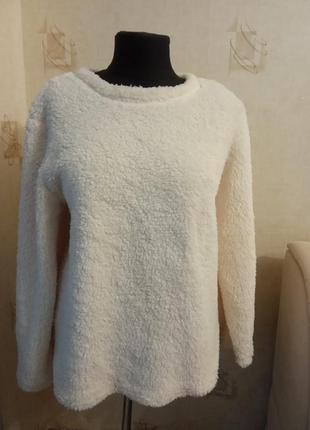 Теплая кофта, джемпер, меховушка, теддт, шерпа, primark, барашек,  на морозы
