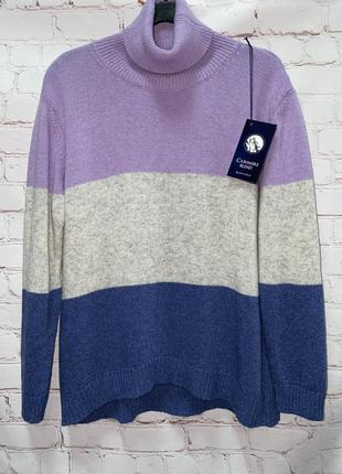 Шикарный кашемировый свитер cashmere blend 😍 италия 🇮🇹3 фото
