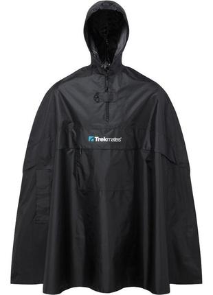 Пончо trekmates pak poncho tm-006293 black - o/s - чорний