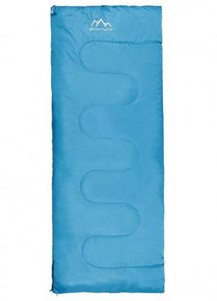 Спальный мешок (спальник) одеяло sportvida sv-cc0060 +2 ...+ 21°c r sky blue/grey .4 фото