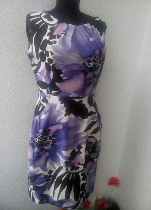 Комплект из платья с цветочным рисунком и кардигана marks&spencer7 фото