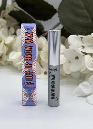 Прозрачный кремовый воск для бровей benefit fluff up brow wax2 фото