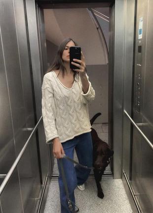 Свитер zara женский свитер