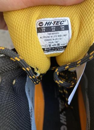 Ботинки треккинговые термо кожаные hi-tec altitude vi lite6 фото