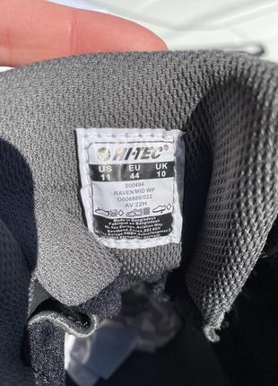 Ботинки термо кожаные оригинал hi-tec raven mid wtpr