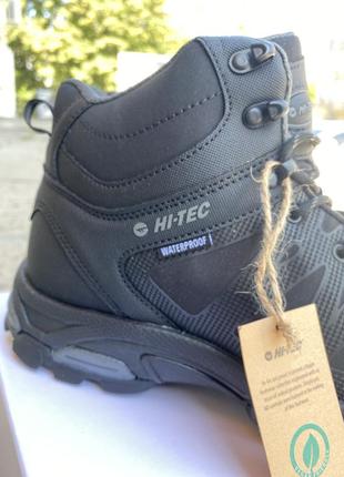 Ботинки термо кожаные оригинал hi-tec raven mid wtpr