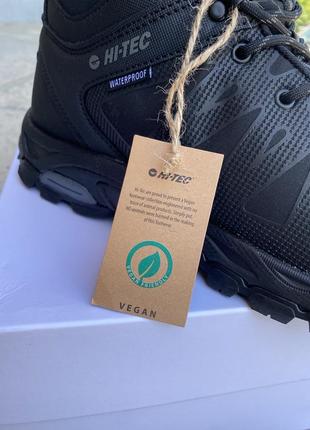 Ботинки термо кожаные оригинал hi-tec raven mid wtpr
