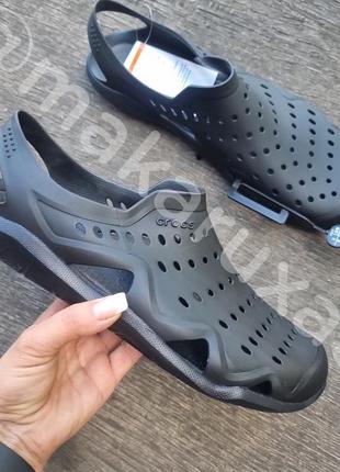 Аквашузи crocs swiftwater m12-46/47-30cm, нові ,оригінал