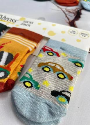 Носки bross для новорожденных мальчиков туречковая брос носки для новорожденных3 фото