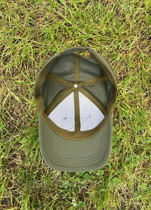Тактическая кепка олива всу, бейсболка олива с шевроном, летняя армейская кепка регулируемая + подарок3 фото