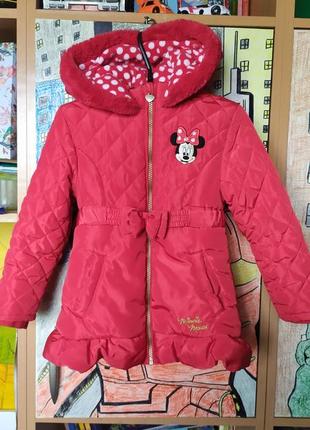 Демисезонное пальто на девочку george 104-110 см 4-5 лет