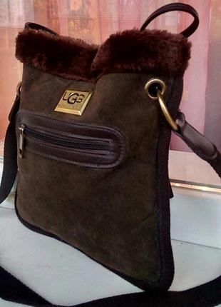 Стильная фирменная сумка cross-body ugg(original).