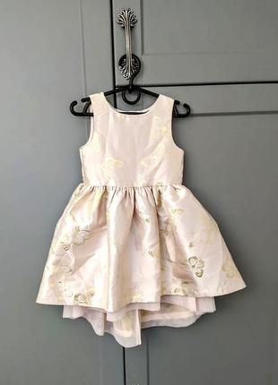 Гобеленовое детское платье h&amp;m.3 фото