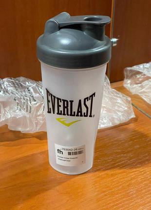 Спортивна пляшка everlast шейкер бутилка для води 650мл оригінал бутилочка mma ufc4 фото