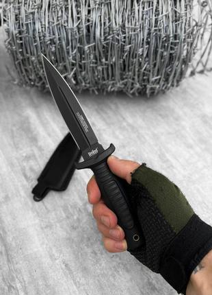 Ніж тактичний united cutlery combat commander з чохлом нагрудного носіння1 фото