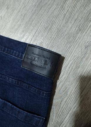 Чоловічі сині джинси/ denim dept. / штани / f&amp;f / чоловічий одяг / стрейчеві джинси /3 фото