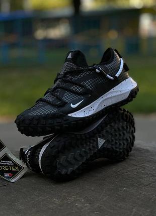 Nike acg mounth low black white4 фото