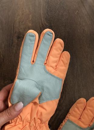 Лыжные перчатки ziener ( gore-tex), кожаные вставки