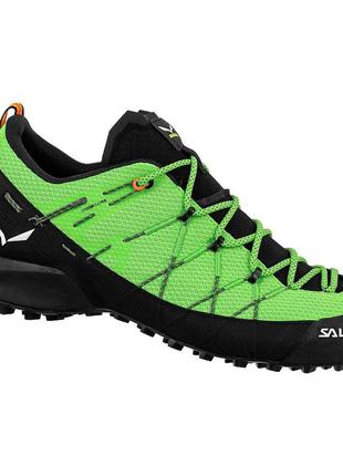 Кросівки ч salewa wildfire 2 m 61404 5331 raw green/black - 43 - зелений