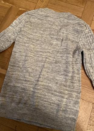 Идеальный базовый серый свитер h&m4 фото