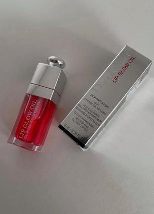 Dior backstage addict lip glow oil color reviver 015 cherry діор зволожуюча олія олійка блиск бальзам для губ