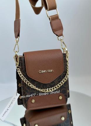 Сумка calvin klein оригінал / маленька сумочка для телефону guess
