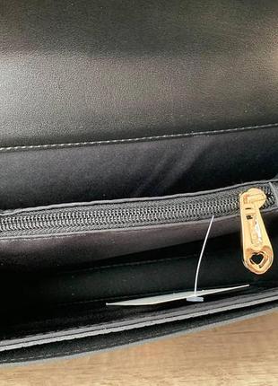 Женская мини сумочка клатч на плечо с цепочкой, маленькая сумка ysl8 фото