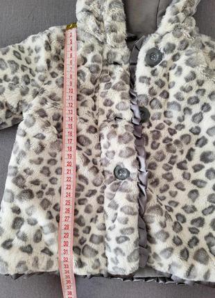 Шубка шуба леопардова пальто куртка тигрова7 фото