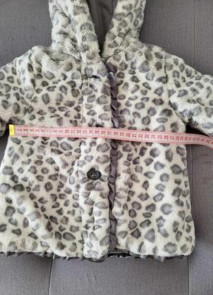 Шубка шуба леопардова пальто куртка тигрова5 фото