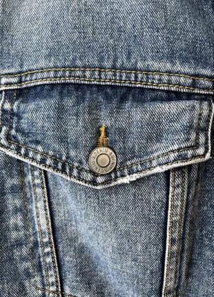 Куртка джинсова джинсовка утеплена6 фото