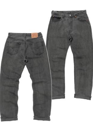 Levis 501 vintage grey jeans ( 1992 ) мужские джинсы1 фото