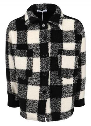Тепла сорочка-куртка на дівчинку y-clu yb16568 92, 98, 104 см